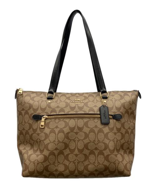 COACH（コーチ）COACH (コーチ) トートバッグ ベージュの古着・服飾アイテム