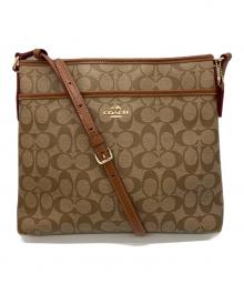 COACH（コーチ）の古着「ショルダーバッグ」｜ベージュ×ブラウン