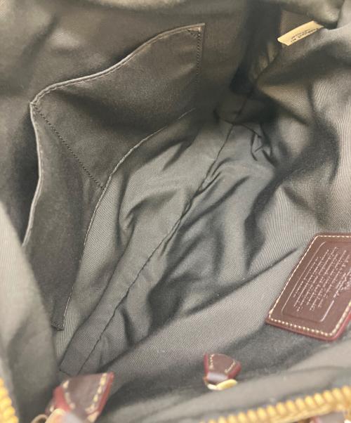 COACH（コーチ）COACH (コーチ) 2WAYバッグ ベージュ×ブラウンの古着・服飾アイテム