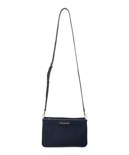 MICHAEL KORS（マイケル・コース）MICHAEL KORS (マイケル・コース) ショルダーバッグ ネイビーの古着・服飾アイテム