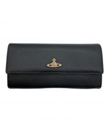 Vivienne Westwood（ヴィヴィアンウエストウッド）の古着「長財布」｜ブラック×レッド