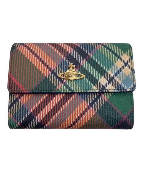 Vivienne Westwood（ヴィヴィアンウエストウッド）Vivienne Westwood (ヴィヴィアンウエストウッド) 3つ折り財布 マルチカラーの古着・服飾アイテム
