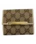 GUCCI（グッチ）の古着「2つ折り財布」｜アイボリー×ベージュ