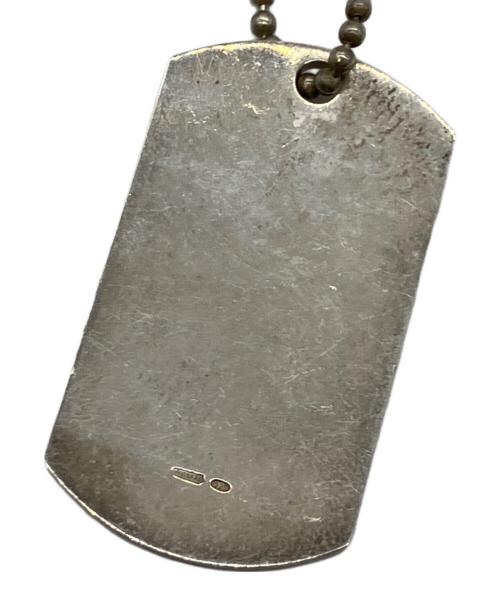 GUCCI（グッチ）GUCCI (グッチ) ドッグタグネックレス シルバーの古着・服飾アイテム