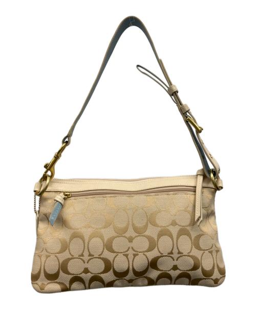 COACH（コーチ）COACH (コーチ) ハンドバッグ ベージュの古着・服飾アイテム