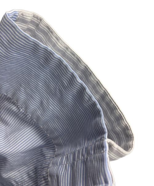 MM6 Maison Margiela（エムエムシックスメゾンマルジェラ）MM6 Maison Margiela (エムエムシックスメゾンマルジェラ) 長袖シャツ ブルー×ホワイト サイズ:42の古着・服飾アイテム