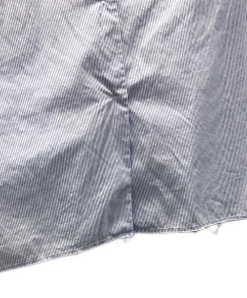 MM6 Maison Margiela（エムエムシックスメゾンマルジェラ）MM6 Maison Margiela (エムエムシックスメゾンマルジェラ) 長袖シャツ ブルー×ホワイト サイズ:42の古着・服飾アイテム