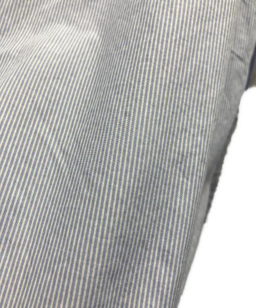 MM6 Maison Margiela（エムエムシックスメゾンマルジェラ）MM6 Maison Margiela (エムエムシックスメゾンマルジェラ) 長袖シャツ ブルー×ホワイト サイズ:42の古着・服飾アイテム