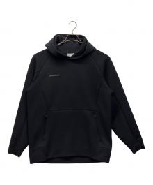 MAMMUT（マムート）の古着「プルオーバーパーカー」｜ブラック