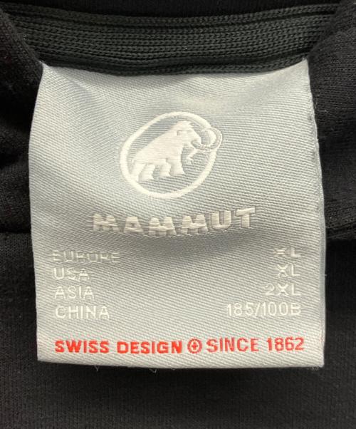 MAMMUT（マムート）MAMMUT (マムート) プルオーバーパーカー ブラック サイズ:2XLの古着・服飾アイテム