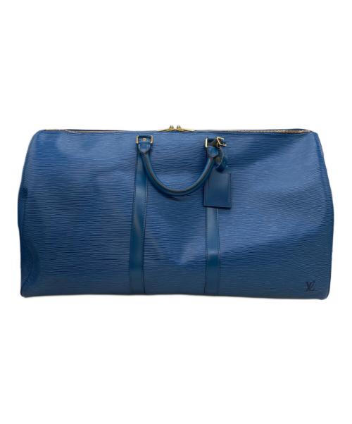 LOUIS VUITTON（ルイ ヴィトン）LOUIS VUITTON (ルイ ヴィトン) ボストンバッグ ブルーの古着・服飾アイテム