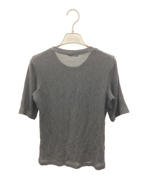 theory luxe（セオリーリュクス）theory luxe (セオリーリュクス) 半袖カットソー ブラック サイズ:38の古着・服飾アイテム