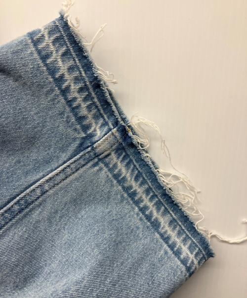 etsinta（エシンタ）etsinta (エシンタ) リメイクデニムオーバージャケット インディゴ サイズ:ONEの古着・服飾アイテム