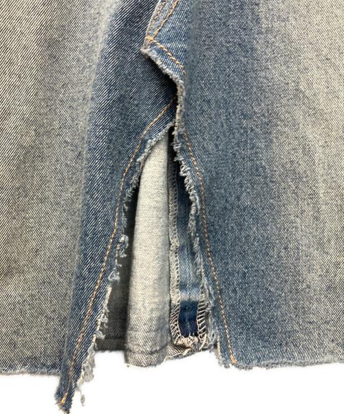 etsinta（エシンタ）etsinta (エシンタ) リメイクデニムオーバージャケット インディゴ サイズ:ONEの古着・服飾アイテム