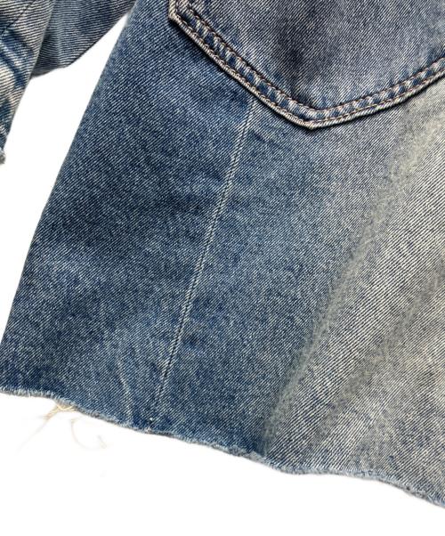 etsinta（エシンタ）etsinta (エシンタ) リメイクデニムオーバージャケット インディゴ サイズ:ONEの古着・服飾アイテム