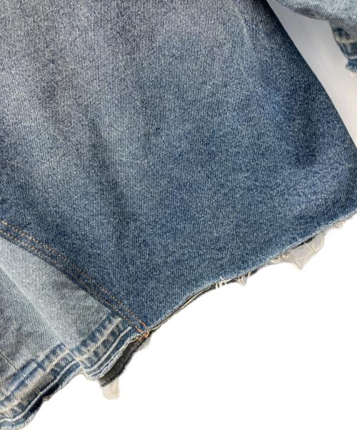 etsinta（エシンタ）etsinta (エシンタ) リメイクデニムオーバージャケット インディゴ サイズ:ONEの古着・服飾アイテム