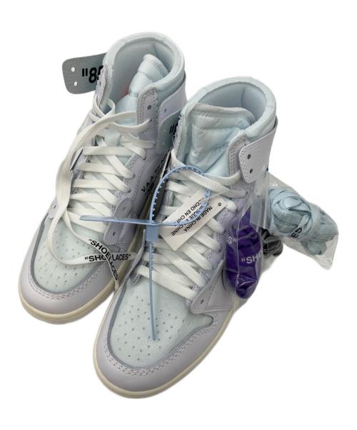 NIKE（ナイキ）NIKE (ナイキ) Virgil Abloh Archive ハイカットスニーカー ホワイト サイズ:26 未使用品の古着・服飾アイテム