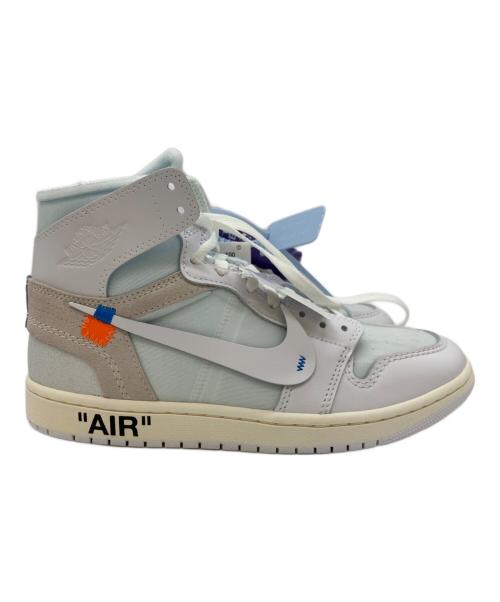 NIKE（ナイキ）NIKE (ナイキ) Virgil Abloh Archive ハイカットスニーカー ホワイト サイズ:26 未使用品の古着・服飾アイテム