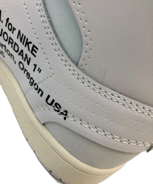 NIKE（ナイキ）NIKE (ナイキ) Virgil Abloh Archive ハイカットスニーカー ホワイト サイズ:26 未使用品の古着・服飾アイテム