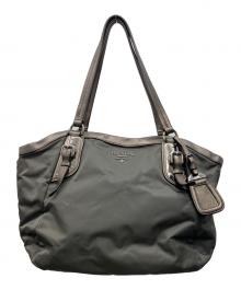PRADA（プラダ）の古着「トートバッグ」｜グレー×シルバー
