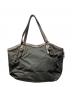 PRADA (プラダ) トートバッグ グレー×シルバー：40000円