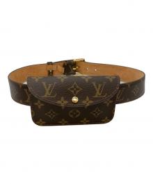 LOUIS VUITTON（ルイ ヴィトン）の古着「ベルトポーチ」｜ブラウン