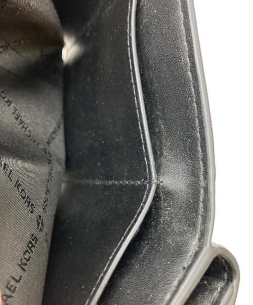 MICHAEL KORS（マイケル・コース）MICHAEL KORS (マイケル・コース) 3つ折り財布 ブラックの古着・服飾アイテム