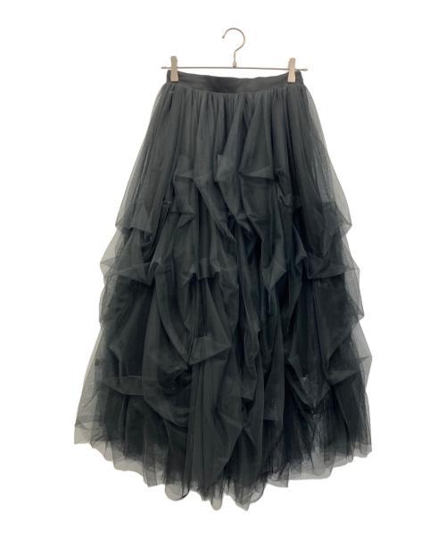Belle vintage（ベル ヴィンテージ）Belle vintage (ベル ヴィンテージ) ボリュームチュールスカート ブラック サイズ:Freeの古着・服飾アイテム