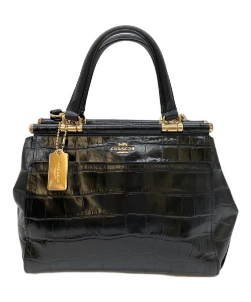 COACH（コーチ）COACH (コーチ) 2WAYバッグ ブラックの古着・服飾アイテム