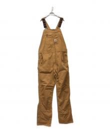 CarHartt（カーハート）の古着「ダックダブルニーオーバーオール」｜ブラウン