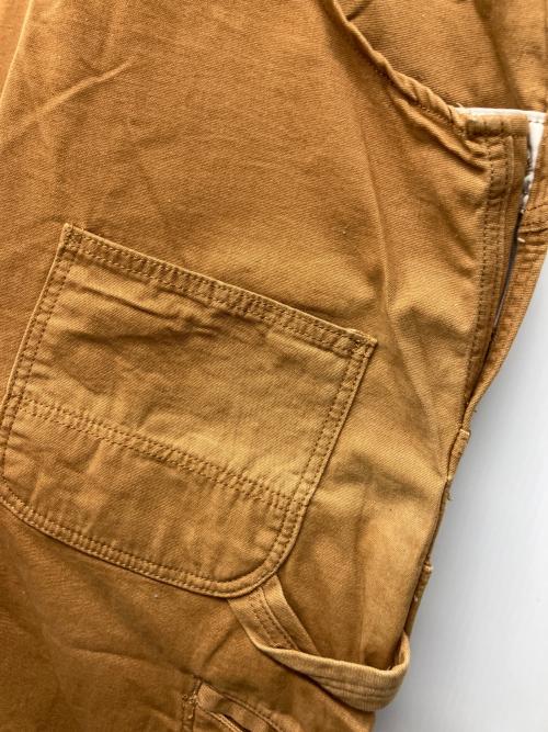CarHartt（カーハート）CarHartt (カーハート) ダックダブルニーオーバーオール ブラウン サイズ:W36の古着・服飾アイテム