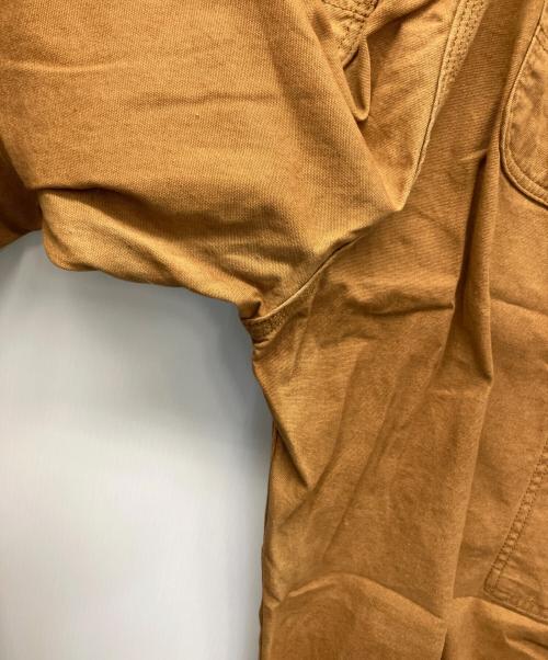 CarHartt（カーハート）CarHartt (カーハート) ダックダブルニーオーバーオール ブラウン サイズ:W36の古着・服飾アイテム
