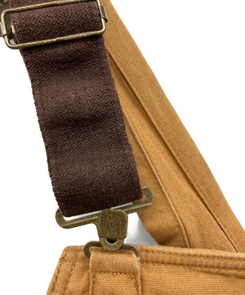 CarHartt（カーハート）CarHartt (カーハート) ダックダブルニーオーバーオール ブラウン サイズ:W36の古着・服飾アイテム