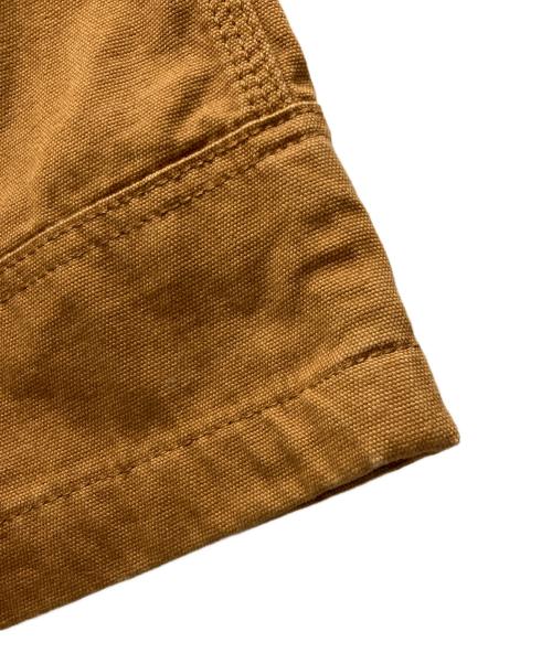 CarHartt（カーハート）CarHartt (カーハート) ダックダブルニーオーバーオール ブラウン サイズ:W36の古着・服飾アイテム