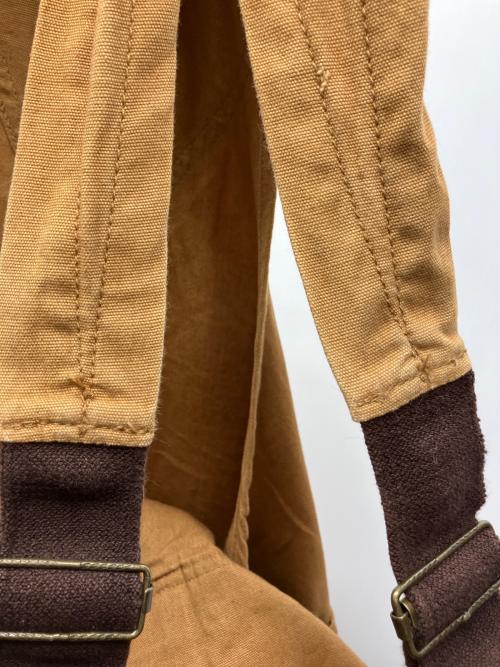 CarHartt（カーハート）CarHartt (カーハート) ダックダブルニーオーバーオール ブラウン サイズ:W36の古着・服飾アイテム