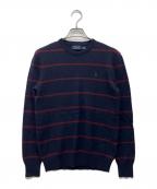 POLO RALPH LAURENポロ・ラルフローレン）の古着「ウールニット」｜ネイビー