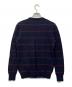 POLO RALPH LAUREN (ポロ・ラルフローレン) ウールニット ネイビー サイズ:XS：5000円
