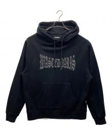 wastedparis（ウェイステッドパリス）の古着「プルオーバーパーカー」｜ブラック