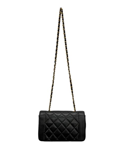 CHANEL（シャネル）CHANEL (シャネル) ダイアナ　チェーンショルダーバッグ ブラックの古着・服飾アイテム
