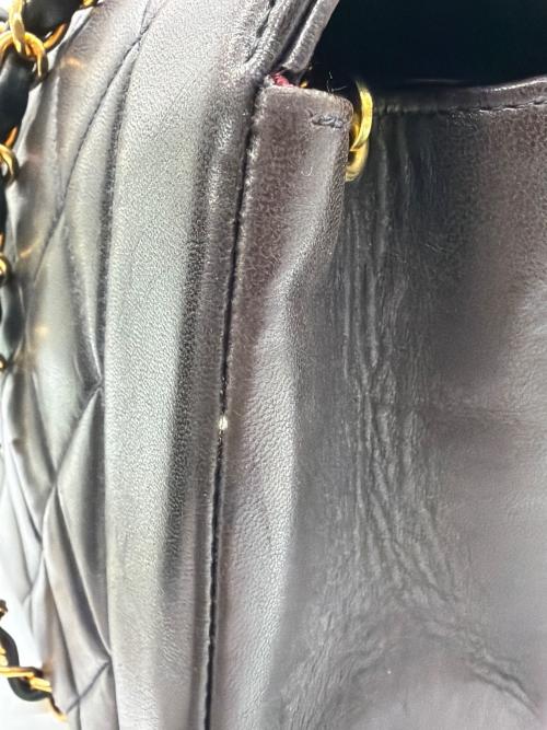 CHANEL（シャネル）CHANEL (シャネル) ダイアナ　チェーンショルダーバッグ ブラックの古着・服飾アイテム
