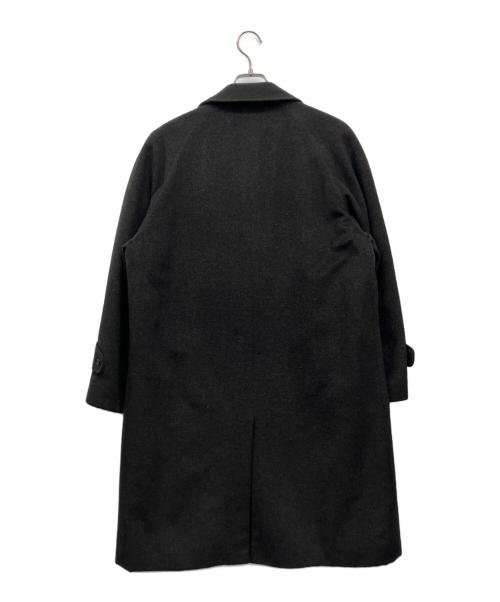 GLADAN（GLADAN）GLADAN (GLADAN) ステンカラーコート チャコールグレー サイズ:A4の古着・服飾アイテム