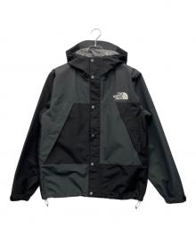 THE NORTH FACE（ザ ノース フェイス）の古着「ジオメトリックレインテックスフーディー」｜グレー