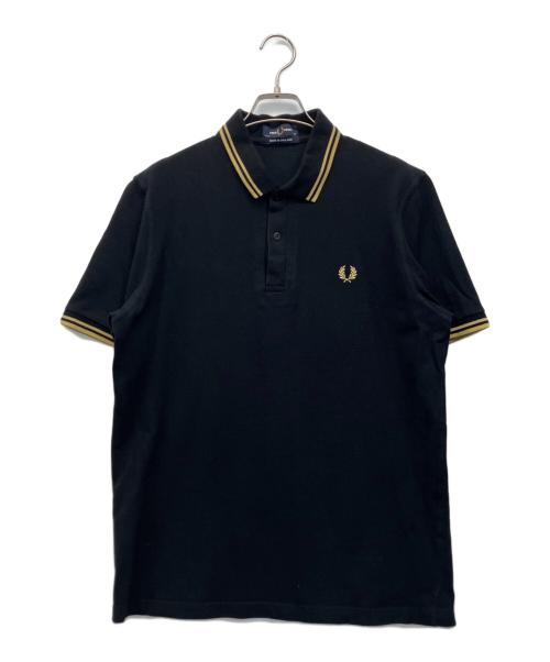 FRED PERRY（フレッドペリー）FRED PERRY (フレッドペリー) ポロシャツ ブラック サイズ:46の古着・服飾アイテム