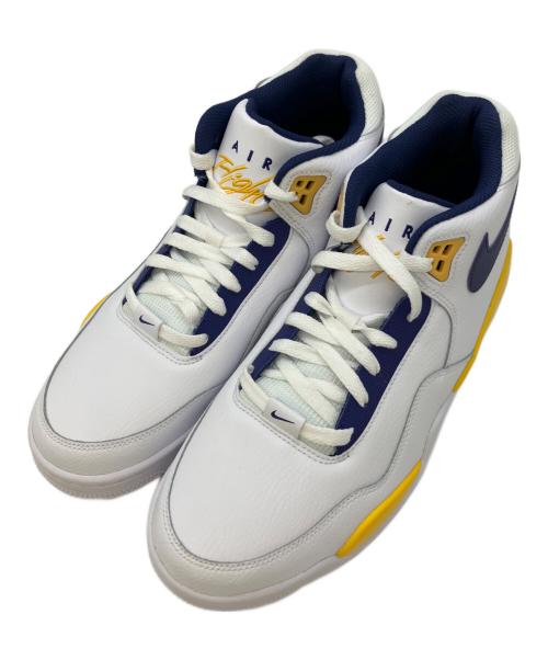 NIKE（ナイキ）NIKE (ナイキ) スニーカー ホワイト×パープル サイズ:28.5の古着・服飾アイテム