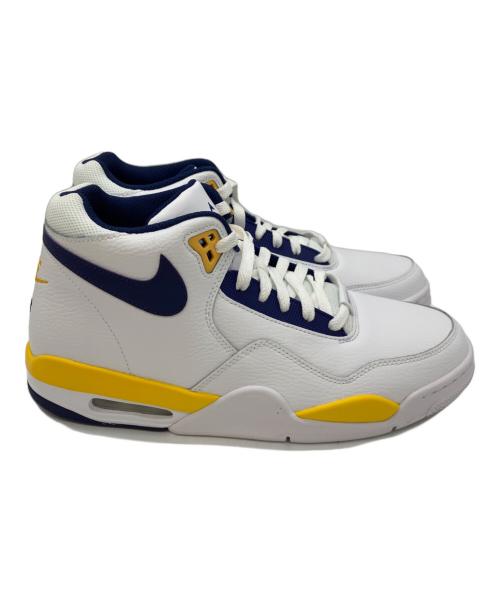 NIKE（ナイキ）NIKE (ナイキ) スニーカー ホワイト×パープル サイズ:28.5の古着・服飾アイテム
