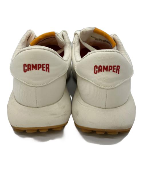 CAMPER（カンペール）CAMPER (カンペール) スニーカー ホワイト×ブラウン サイズ:38の古着・服飾アイテム