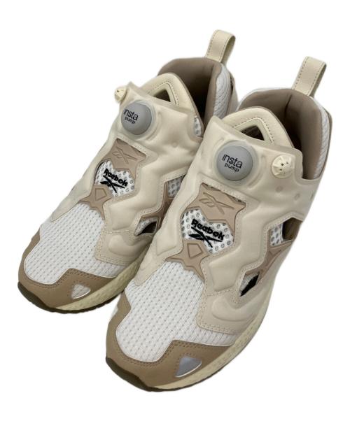 REEBOK（リーボック）REEBOK (リーボック) ローカットスニーカー ホワイト×ベージュ サイズ:26の古着・服飾アイテム