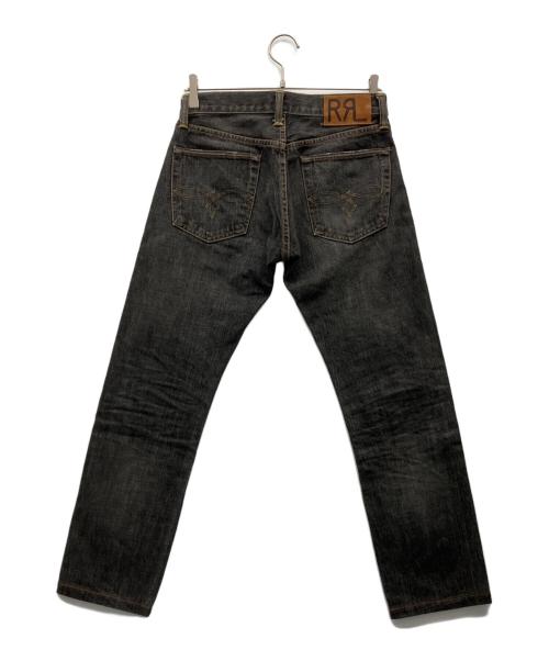 RRL（ダブルアールエル）RRL (ダブルアールエル) デニムパンツ ブラック サイズ:W28の古着・服飾アイテム
