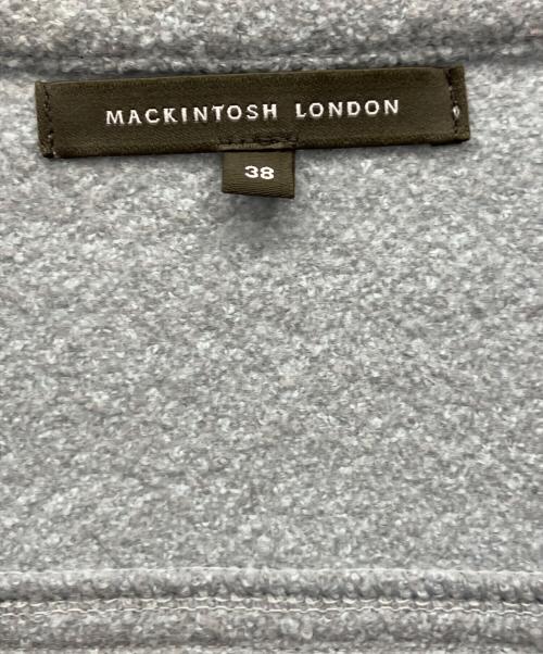 MACKINTOSH LONDON（マッキントッシュ ロンドン）MACKINTOSH LONDON (マッキントッシュ ロンドン) チェスターコート ミントブルー サイズ:38の古着・服飾アイテム