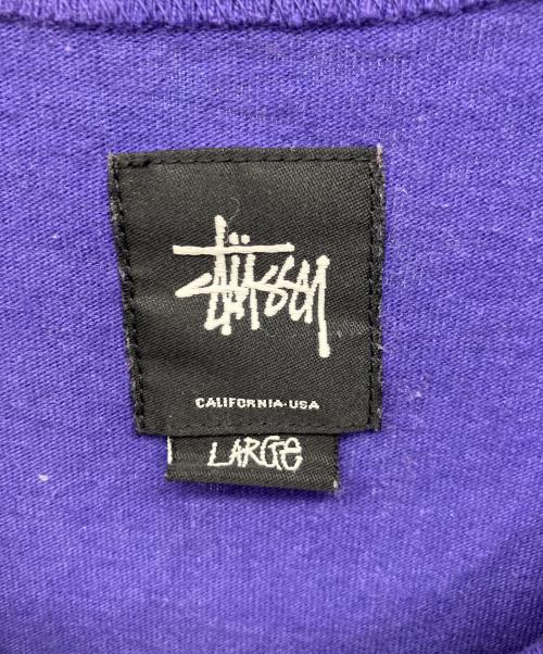 stussy（ステューシー）stussy (ステューシー) タンクトップ パープル サイズ:Lの古着・服飾アイテム